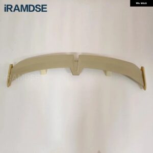 光沢ブラックスポイラー SKODA RAPID OCTAVIA テールフィン タイプ W ABS リアウイング アクセサリー カスタムパーツ アクセサリー 交換用 - Unpainted