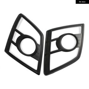 ABS ヘッドライト カバー いすゞ DMAX D-MAX 39387 ピックアップトラックカーアクセサリー カスタムパーツ アクセサリー 交換用部品 互換品 - black