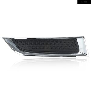 フォグライト カバー GMC アカディア 2013-2016 2017 フロントバンパー ヘッドライト 装飾フレームベゼルカバー グリル カーアクセサリー - Right