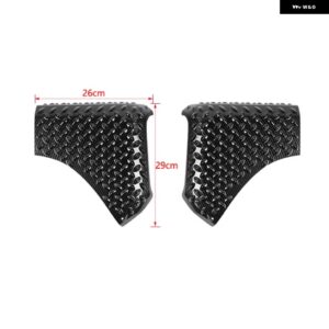 スズキ フロントリアフェンダーサイドテールゲートアングルラップ装飾カバー ジムニー 2019-24 アップ カスタムパーツ アクセサリー 交換用 - carbon front