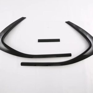 BYD ハン DM-I 2022 2023 カーアクセサリー ABS フロントセンターメッシュグリル カバー ラジエーターストリップトリム カスタムパーツ ア - piano black