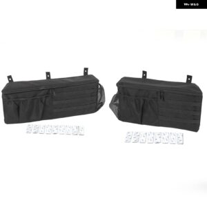 スズキ ジムニー 2019-24 トランク窓側 収納 袋 収納 片付けアクセサリー カスタムパーツ アクセサリー 交換用部品 互換品 - a set 2 pcs