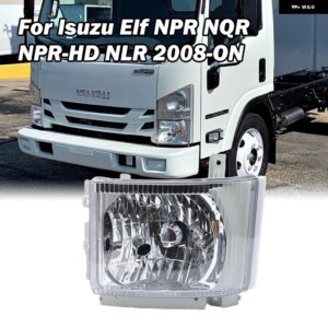 ヘッドライト アセンブリいすゞ NPR NPR-HD NQR NRR 2008-2022 GMC W4500 W4000 トラック 2008-2010 ヘッドランプ フォグライト アクセサリ