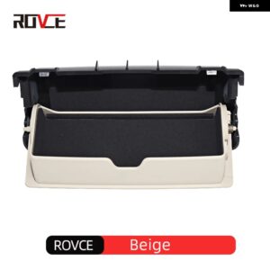 メガネケースホルダー 収納 ボックスディフェンダー 90/110/130 2020-2025 カーアクセサリー カスタムパーツ アクセサリー 交換用部品 互換 - Beige