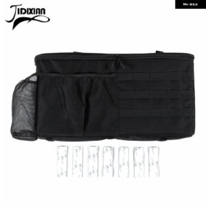 スズキ トランク窓側 収納 袋オーガナイザー ジムニー 2019-23 アップ 収納 アクセサリー カスタムパーツ アクセサリー 交換用部品 互換 - 1 pcs Right