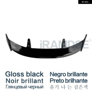 ブラックスポイラー BYD ATTO 3 元プラスカーボン柄 タイプ TE リアトランク フロントガラス ルーフウイングアクセサリー カスタムパーツ - Gloss Black