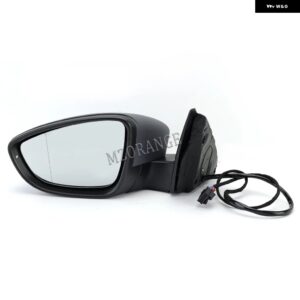サイドミラー アセンブリ VW パサート B7 2012-16 車加熱ミラー ガラス 自動折りたたみウインカーライト 6 ワイヤー カスタムパーツ アクセ - Left