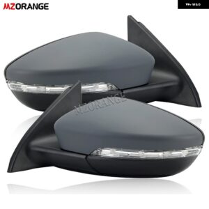 サイドミラー アセンブリ VW パサート B7 2012-16 車加熱ミラー ガラス 自動折りたたみウインカーライト 6 ワイヤー カスタムパーツ アクセ - 1 Pair