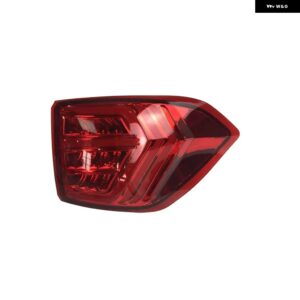 2個 LED テールライト ECOSPORT 2013-2020 テールライト フォグランプ リアランプ DRL + ブレーキ + パーク + 信号電球装飾ランプ カスタム - Only R side