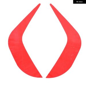 ロータス EMIRA 2021-2023 PVC フロントエンジン カバー ステッカー フロントヘッドエンジン カバー ビニールデカールオートチューニングア - red