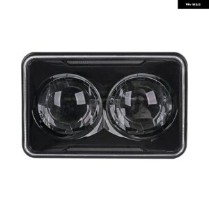 4X6 LED ヘッドライト HI/LO ビーム H4656 H4651 H4652 H4666 H6545 フレイトライナー ピータービルト ケンワース オールズモビル カットラ - 2pcs only High Beam