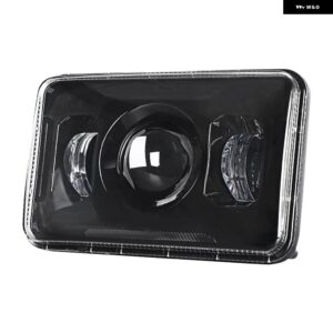 4X6 LED ヘッドライト HI/LO ビーム H4656 H4651 H4652 H4666 H6545 フレイトライナー ピータービルト ケンワース オールズモビル カットラ - 2pcs only Low Beam