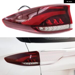 LED テールライト アセンブリリアウィンカーライト ブレーキ ライト ストップランプ フォグランプ GAC TRUMPCHI GS5 2019-21 カスタムパー - Only 1 Left