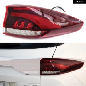 LED テールライト アセンブリリアウィンカーライト ブレーキ ライト ストップランプ フォグランプ GAC TRUMPCHI GS5 2019-21 カスタムパー - Only 1 Right