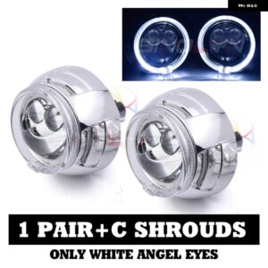 28000LM 3インチ バイ LED プロジェクター H7 LED H4 H1 H11 9005 9006 双曲面レンズヘッドライト エンジェルアイカーアクセサリー カスタ