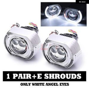 28000LM 3インチ バイ LED プロジェクター H7 LED H4 H1 H11 9005 9006 双曲面レンズヘッドライト エンジェルアイカーアクセサリー カスタ