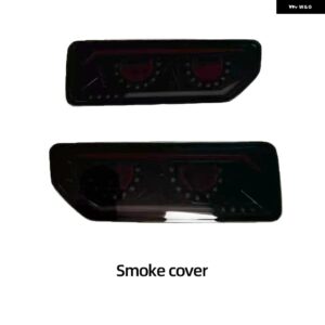 スズキ LED テールライト ジムニー 2019-24 リアブレーキ リバースデイタイム ランニングライト ウィンカーランプ カスタムパーツ アク - Smoke cover