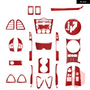 RX-8 RX8 38200 アクセサリーインテリア 装飾ステッカー フルセット カーボン装飾 カスタムパーツ アクセサリー 交換用部品 互換品 - Full Set LHD