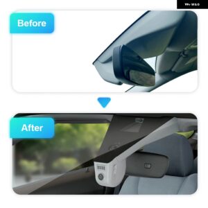 ダッシュカメラ ALHAMBRA 711 2016-2021/LEON 5F 2013-2020 ARB 4K UHD OEM LOOK CAR DVR 制御 APP WIFI 接続による カスタムパーツ アクセ