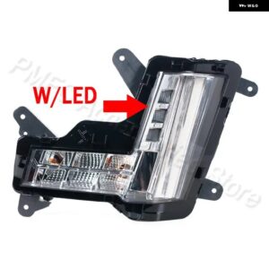 LED DRL フォグライト クラッシュブレーキ 付き デイタイム ランニングライト LED ウィンカーライト 付き DRL ランプ キャデラック エスカレ - Only 1 Left