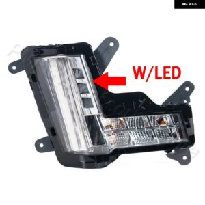 LED DRL フォグライト クラッシュブレーキ 付き デイタイム ランニングライト LED ウィンカーライト 付き DRL ランプ キャデラック エスカレ - Only 1 Right