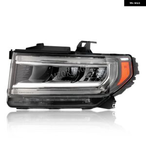 フロントヘッドライト GMC アカディア 2020 2021 フル LED ヘッドライト ローハイビームランプ カーアクセサリーカーパーツ 84835430 カス - Left Side