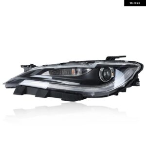 クライスラー 200 ヘッドライト 2015 2016 2017 ハロゲンヘッドランプ ヘッドライト 7 ピン車 DRL ウィンカーライト アクセサリー 68284784 - Left Side