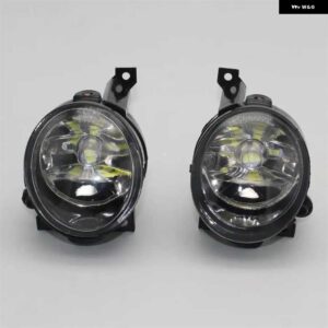 ライト VW ポロヴェントセダンサルーン 2011-16 LED フォグライト ランプ + グリル カバー + ハーネス アセンブリ - Pair Light