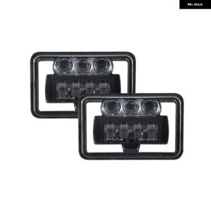 1/4X6インチ LED ヘッドライト ハイ/ロービーム DRL オフロード車/ トラック /バス用 - 2pcs