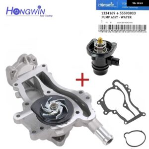 25193922 55593033 1334169 冷却サーモスタット ハウジング ホース ウォーターポンプ クルーズオーランドコルサアストラザフィーラ記章カンポ 1.4 - Option 1