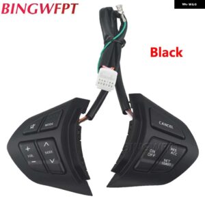 スズキ クルーズコントロール スイッチ スピード制御システム グランドヴィタール II 2005-2015 多機能ステアリング ホイールボタン ス - black