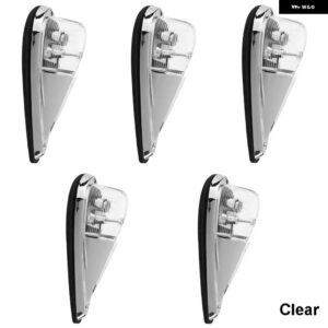 5PC 12V アンバーティアドロップキャブライトキャブ マーカー ライト フロントリア トップクリアランスルーフランニングライト配線パック トラック バンセミ - clear
