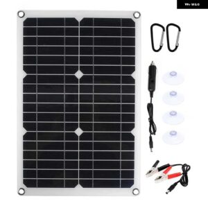 6000W カーインバーター DC 12V AC 220/110V USB 正弦波コンバーター ソーラーパネル キット あり/なし - 18V 20W Solar Panel