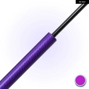 RAM ピックアップ用トランクストラット 第 5世代 RAM 1500 ピックアップ 2018-2023 リアテールゲート ブーツ - Purple Carbon Fiber