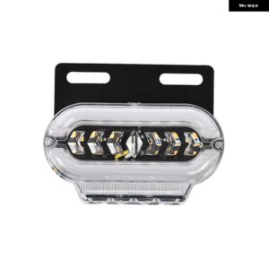 10個 24V LED トラック サイド マーカー ライトトレーラークリアランスライトライトサイドウィンカーポジションランプアンバーホワイトレッドブルー - WHITE