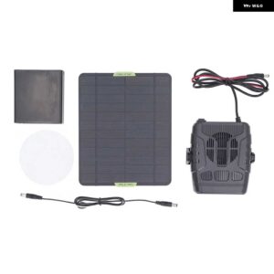 12V カーヒーター急速加熱霜取りと曇り止めヒーター乾燥と暖房冬単結晶ソーラーパネル カーヒーター - Set A