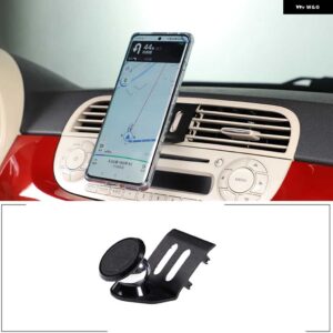 携帯電話ホルダー フィアット 500 2010-2015 中央制御エアアウトレット携帯電話ホルダー GPS ナビゲーション マウント ステント ブラケット - Style A
