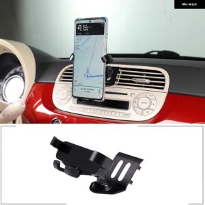 携帯電話ホルダー フィアット 500 2010-2015 中央制御エアアウトレット携帯電話ホルダー GPS ナビゲーション マウント ステント ブラケット - Style B