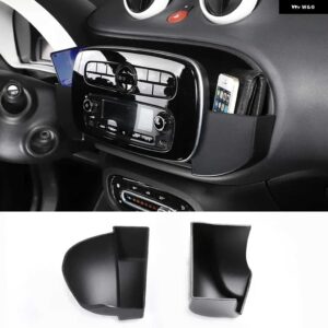 メルセデススマート 453 フォーフォーフォーツー 2016-2021 LHDRHD カーセンターコンソール ギャップ 収納 ボックス オーガナイザー トレイ自動 - Style B LHD