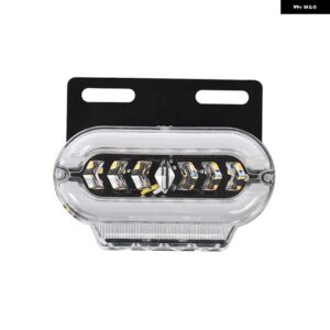 10個 トレーラークリアランスライト 24 ボルト LED マーカー ライト トラック 用アンバー青緑赤白サイドライトライト - WHITE