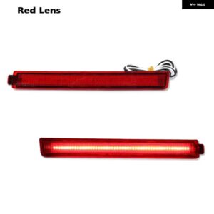 キャデラック CTS 2008-2013 キャデラック CTS-V 2009-2013 赤色 LED リアバンパー リフレクターサイド マーカー ライトパーキングライト - Red Lens