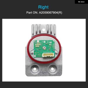 A2059067904 A2059067804 LED DRL ライトモジュール ベンツ W205 2018-2020 ヘッドライト LED モジュール部品ナンバー A2059067904 A2059067804 - Right