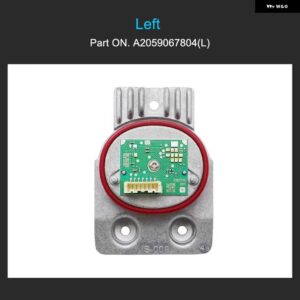 A2059067904 A2059067804 LED DRL ライトモジュール ベンツ W205 2018-2020 ヘッドライト LED モジュール部品ナンバー A2059067904 A2059067804 - Left