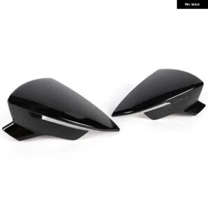 セアトレオン MK3 5F 2012-2020 イビサ MK5 2017-2023 バックミラー サイドミラー カバー ウイングキャップ外装ドアリアビューケーストリム - black