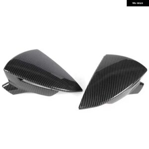 セアトレオン MK3 5F 2012-2020 イビサ MK5 2017-2023 バックミラー サイドミラー カバー ウイングキャップ外装ドアリアビューケーストリム - CARBON