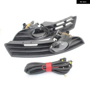 VW パサート B6 3C 39022 凸レンズ フォグランプ ライトグリル カバー ワイヤーハーネス アセンブリ - set