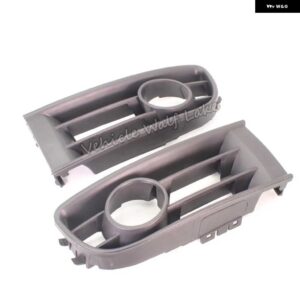 フォントハロゲン フォグライト ランプ + グリル カバー VW ポロ 9N 3 5 ドアハッチバック 37012 スタイリング - pair grille