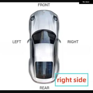 ライト VW キャディ 2011-15 スタイリング リアライトテールランプバルブ 無 - Right Side