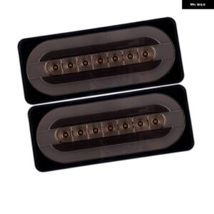 2/24V 2個 リア LED ブレーキ テールウィンカーサイド マーカー インジケーター点滅ストロボライト ブレーキ ハザード トラック トレーラー - Smoked