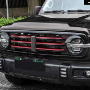 フロントフェイスエアインテークグリル フレーム パッチ WEY タンク 300 グリル 装飾ストリップ車体外装部品に - Red